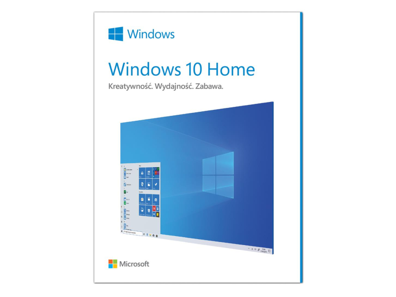 Microsoft Windows 10 Home PL 32/64bit BOX USB